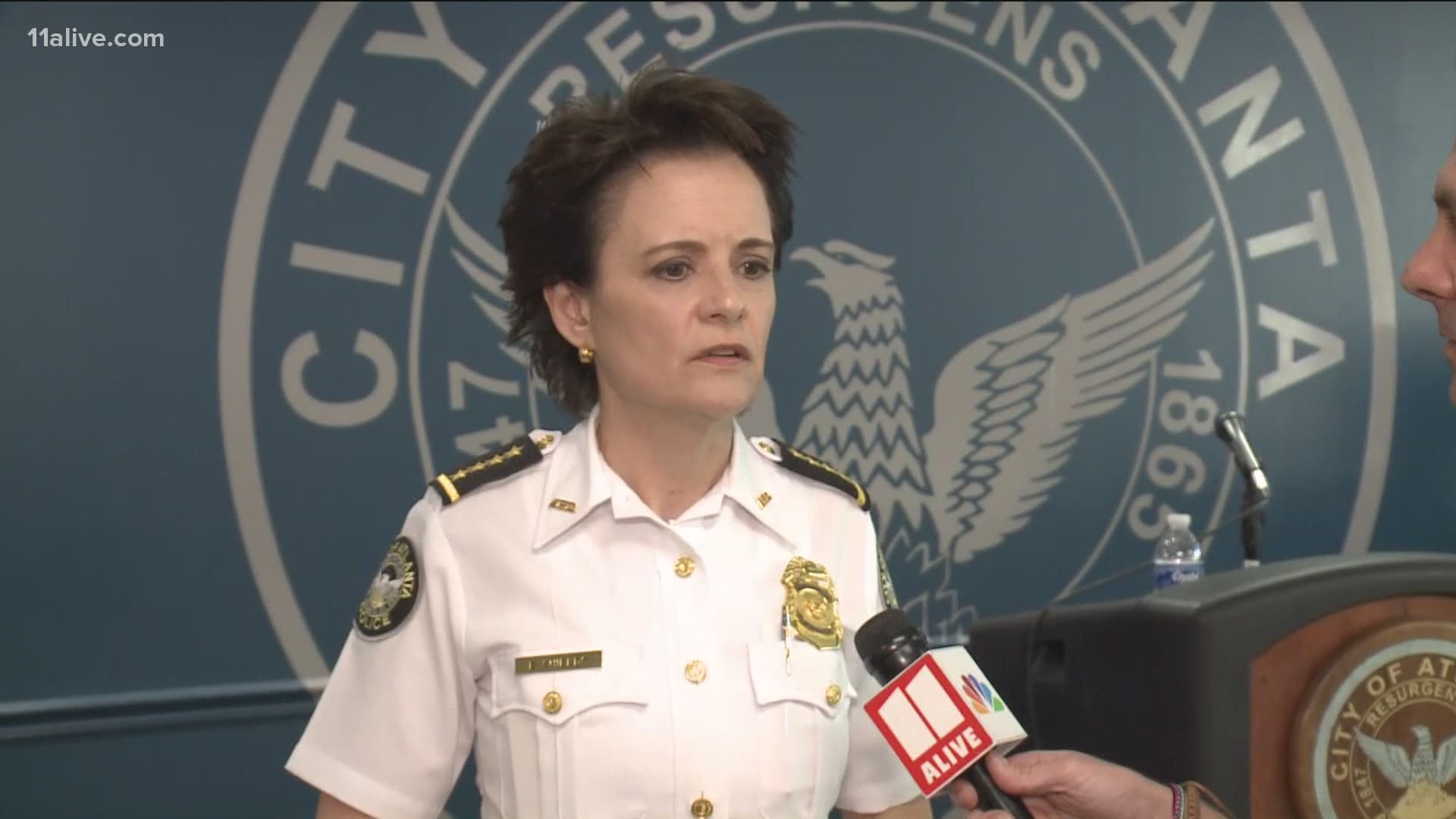 Atlanta Police Chief Erika Shields said the violence in Atlanta was not protesting and was more like organized crime that was planned in advance.