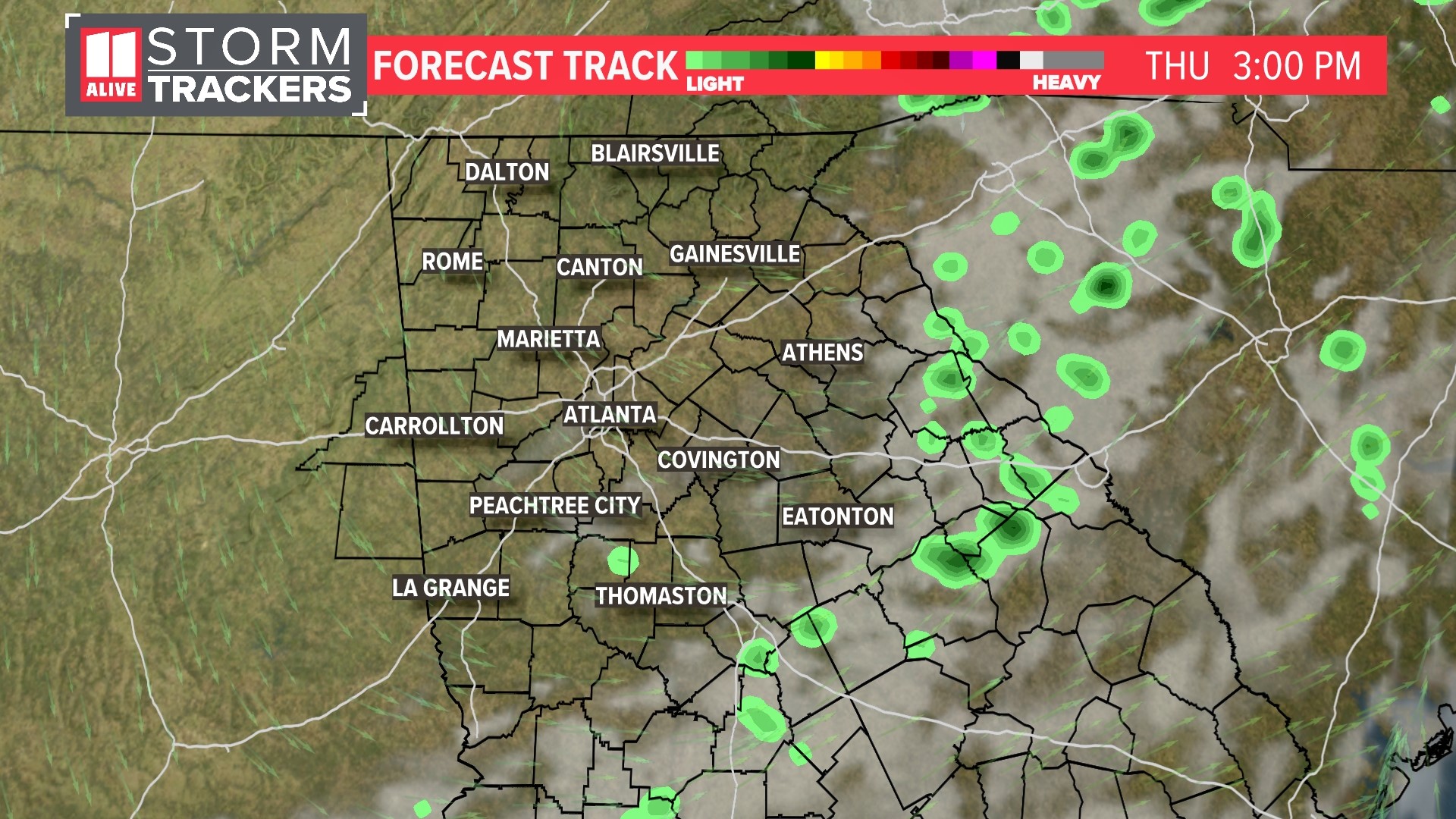 Georgia weather | How Mid-South storms could impact us | 11alive.com