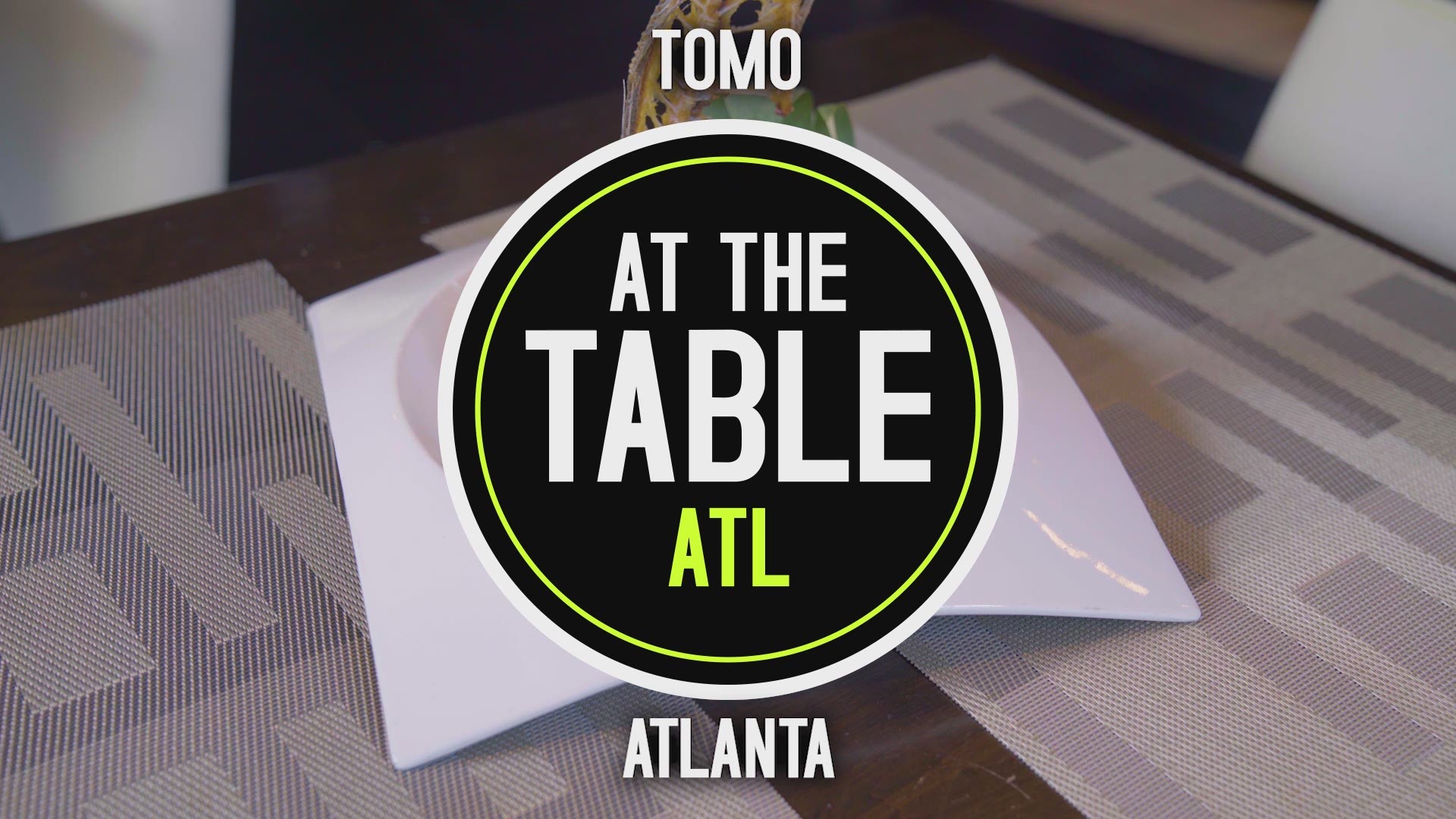 At the Table ATL popped by Tomo to talk Japanese cuisine