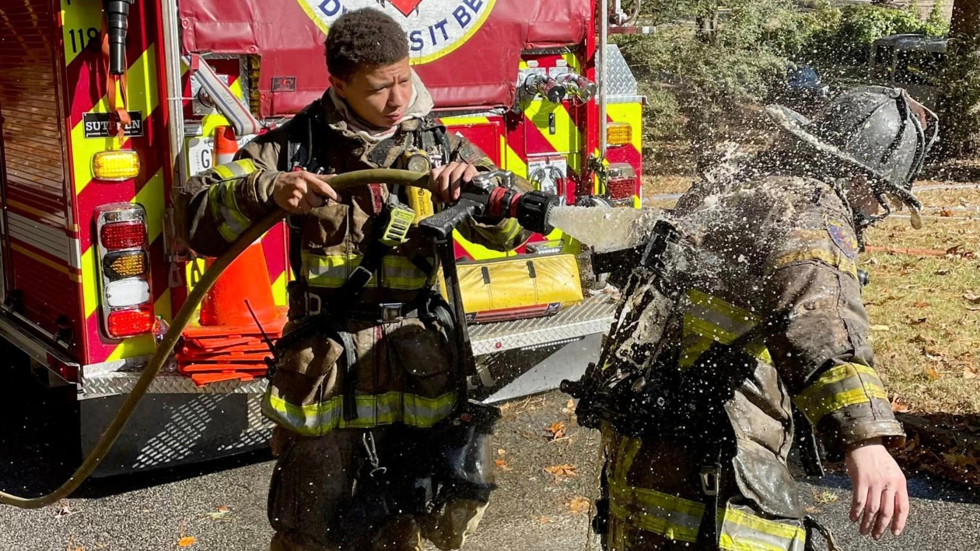 Photos: DeKalb County Firefighters Save Cat From House Fire | 11alive.com