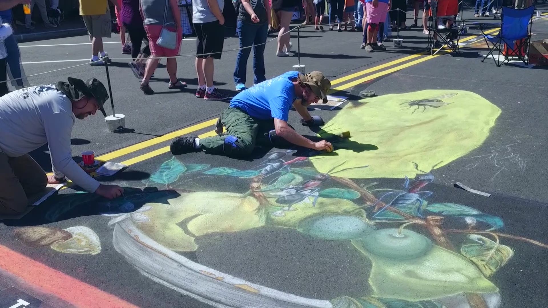 Chalktoberfest is now in it’s 6th year, and organizers say the international event continues to get bigger.