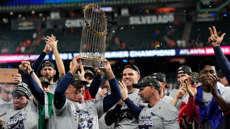 Atlanta Braves to commemorate 151 years of baseball with World Series trophy tour