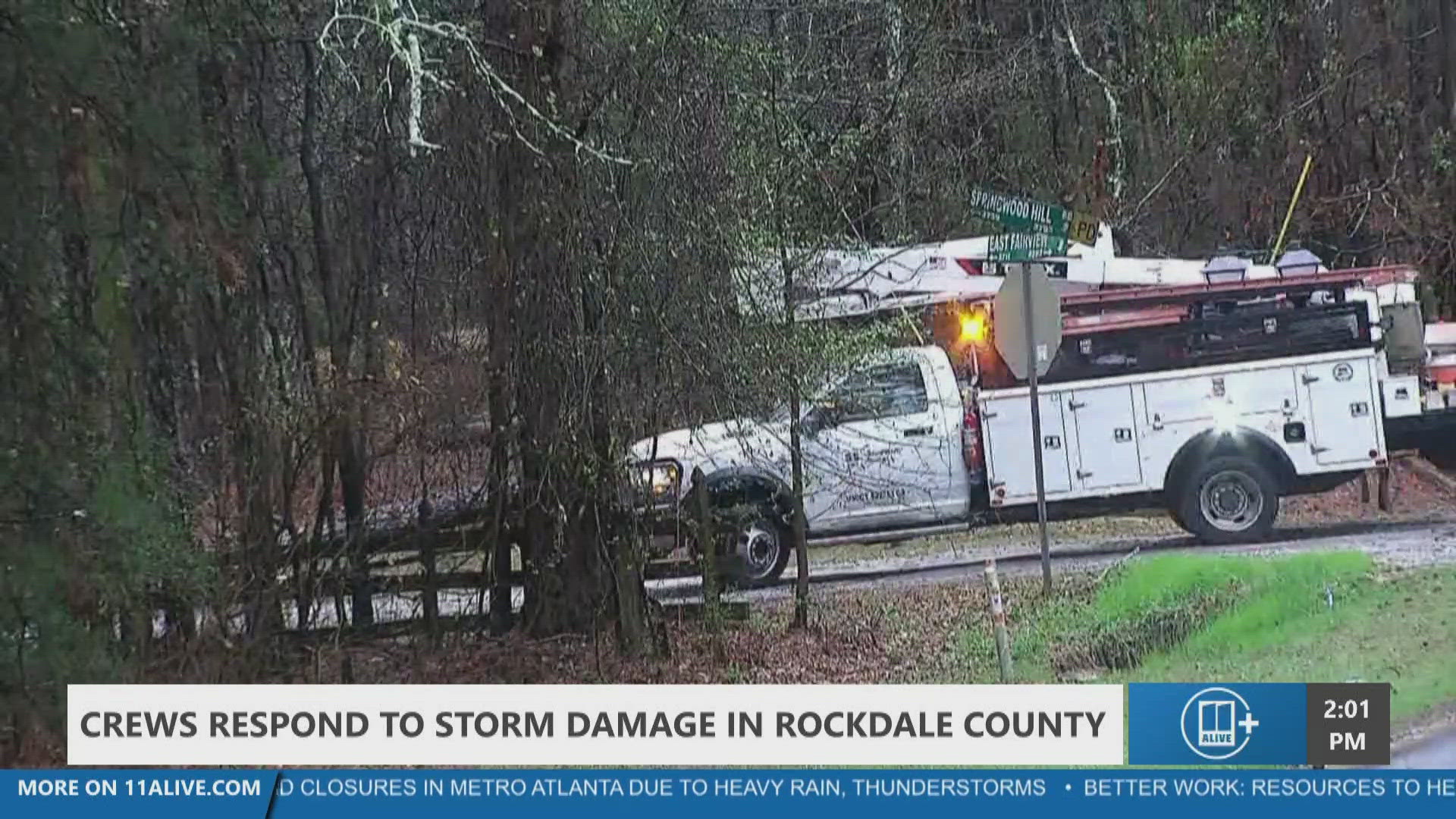 Crews respond to storm damage in Rockdale County | 11alive.com