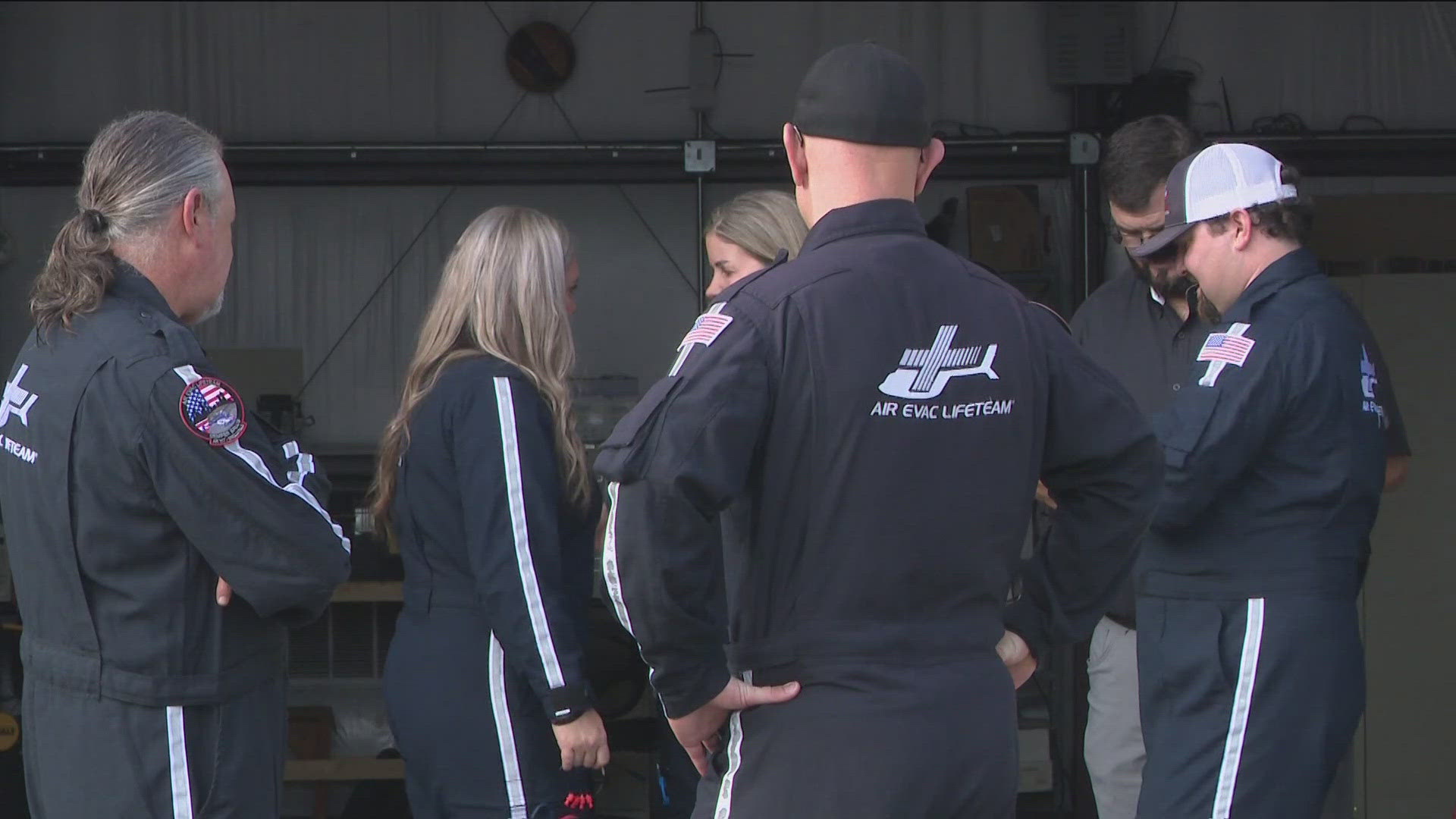 The Air Evac Lifeteam No. 117 Snellville received a flight request the morning of the shooting and responded. 