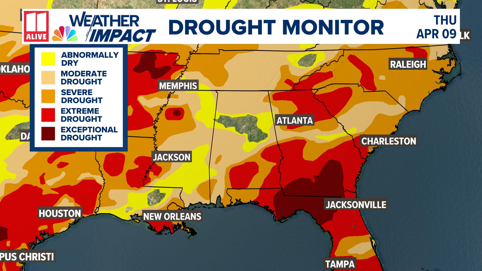 'Extreme' drought moves into metro Atlanta | 11alive.com