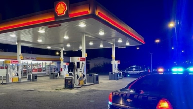 Police investigating after man was shot while pumping gas into car during dispute