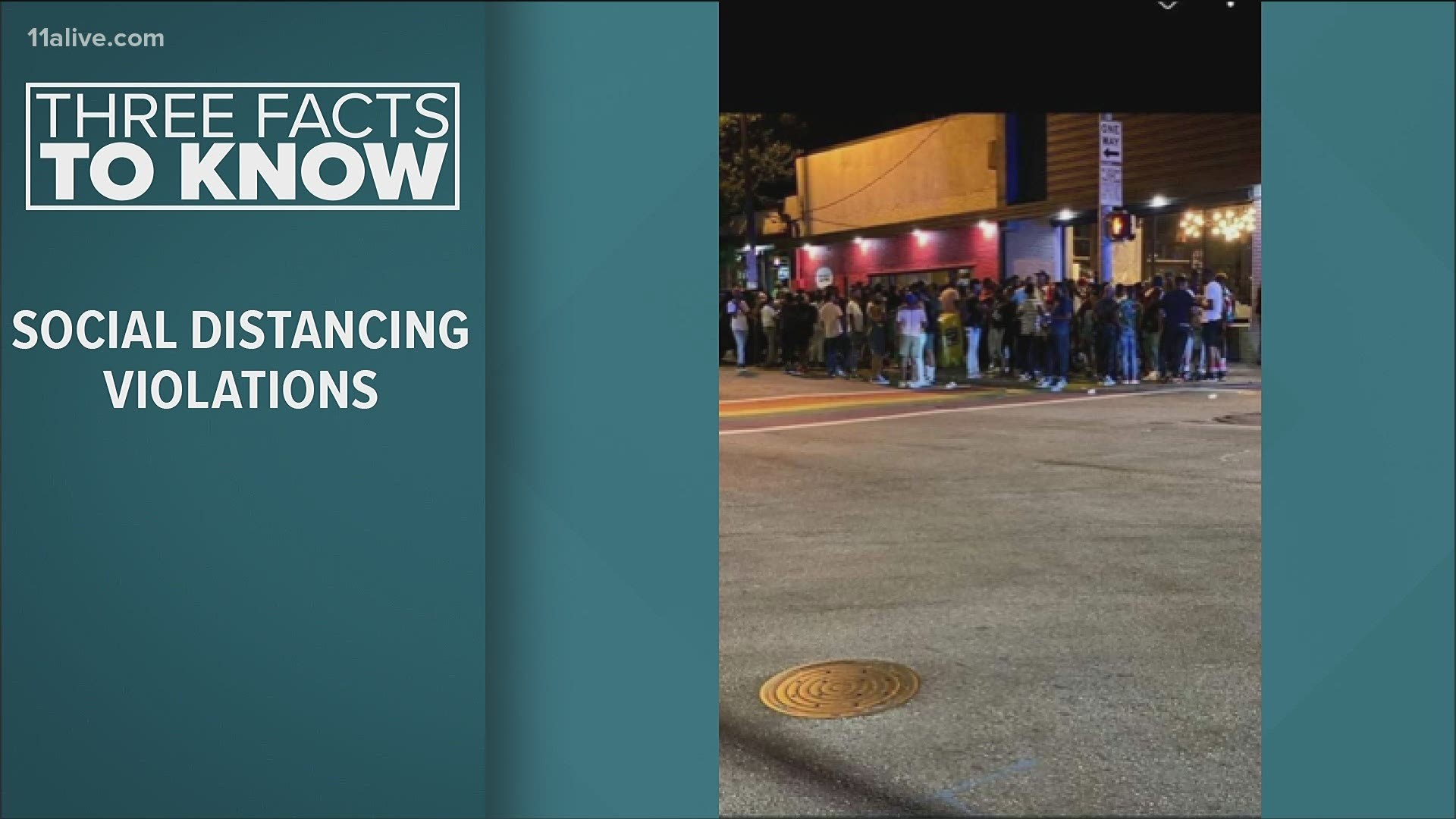 The crowds were so packed that it captured the attention of an 11Alive viewer, who sent in a photo of people waiting in line to get inside.