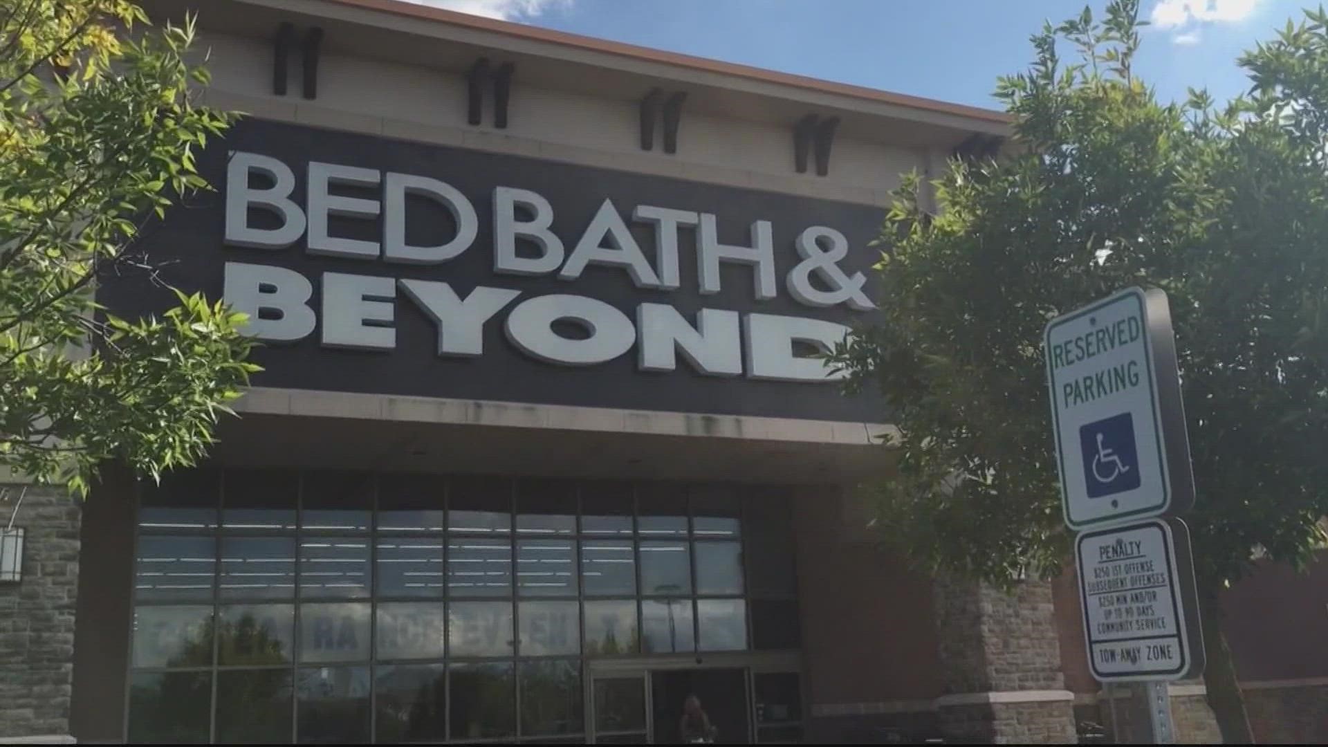 The latest list of store closings includes 87 namesake Bed, Bath & Beyond stores, 50 Harmon drugstores and several buybuy Baby locations.