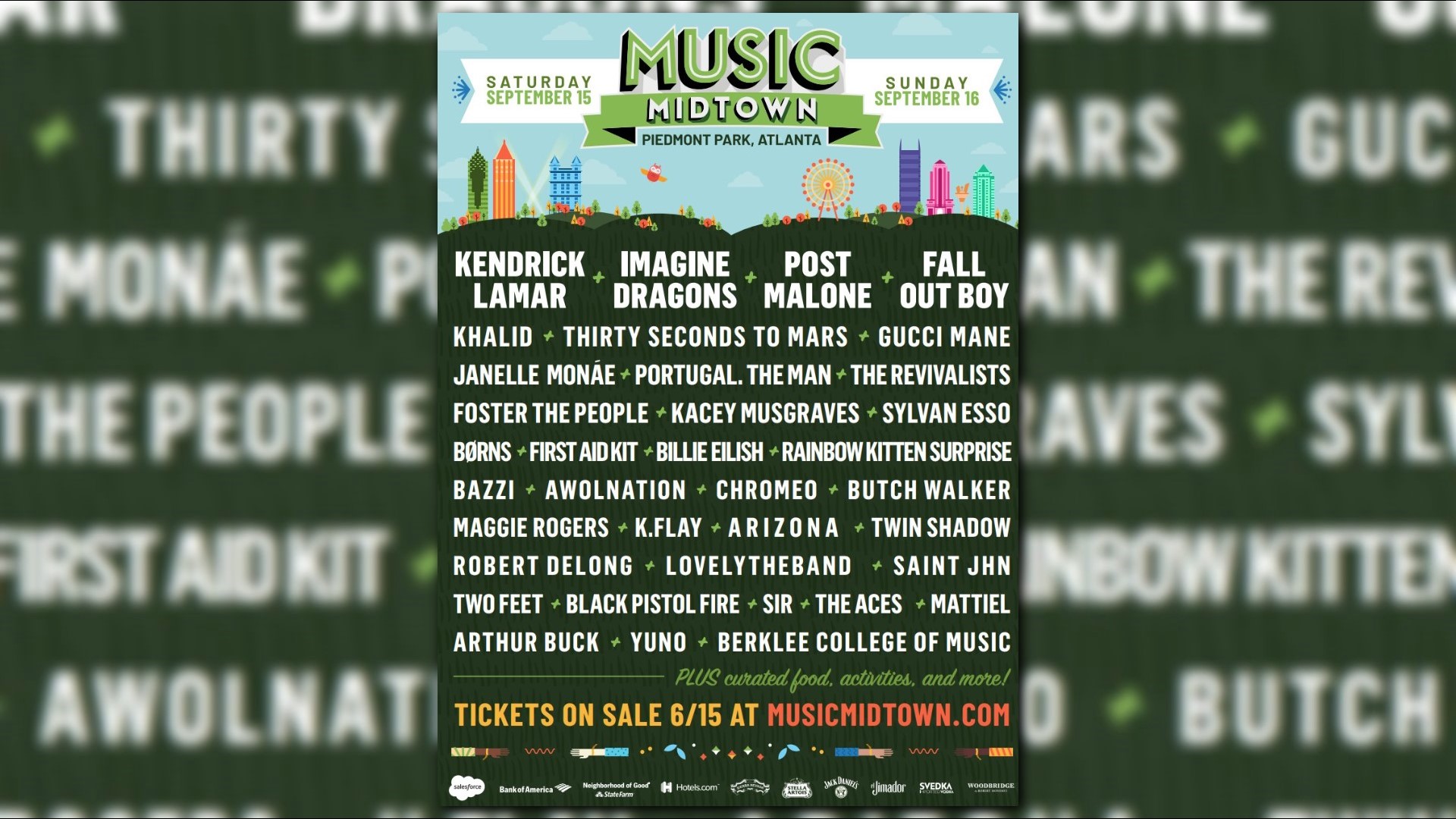 Music Midtown lineup released