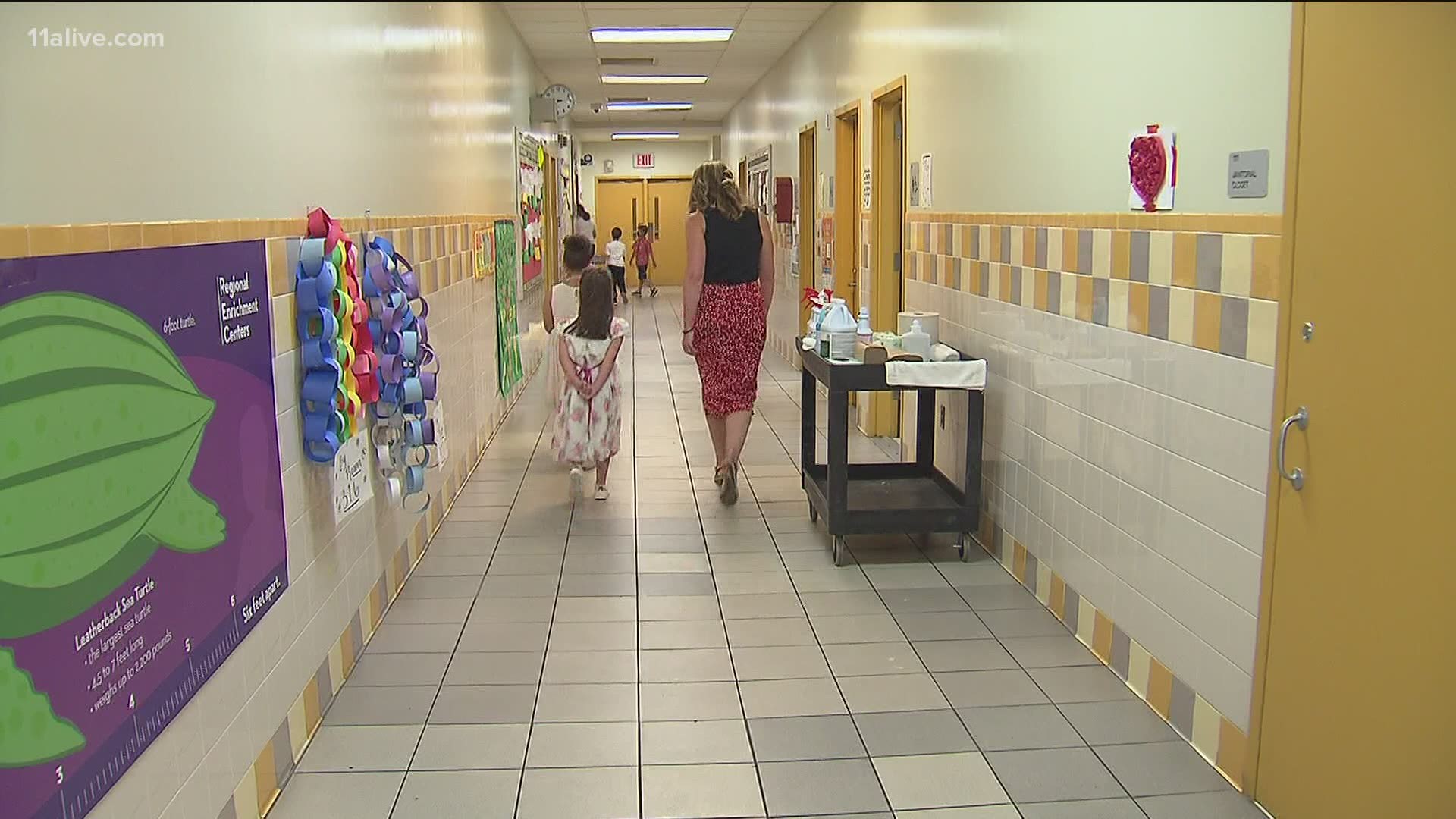 Some Fulton County students will also be returning to the classroom this week.