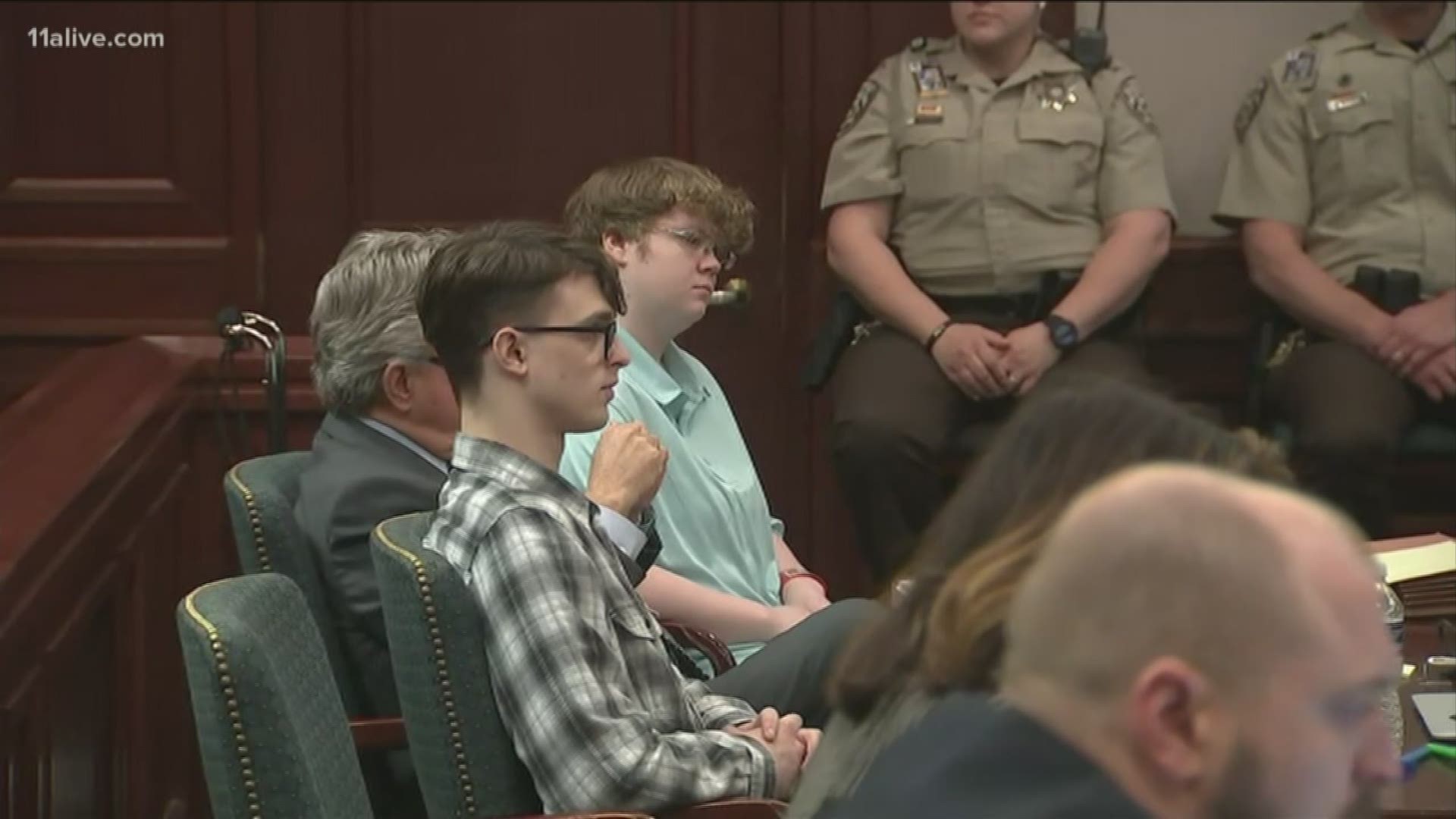 Testimony continues in hearing for sentencing of 2 accused in school ...