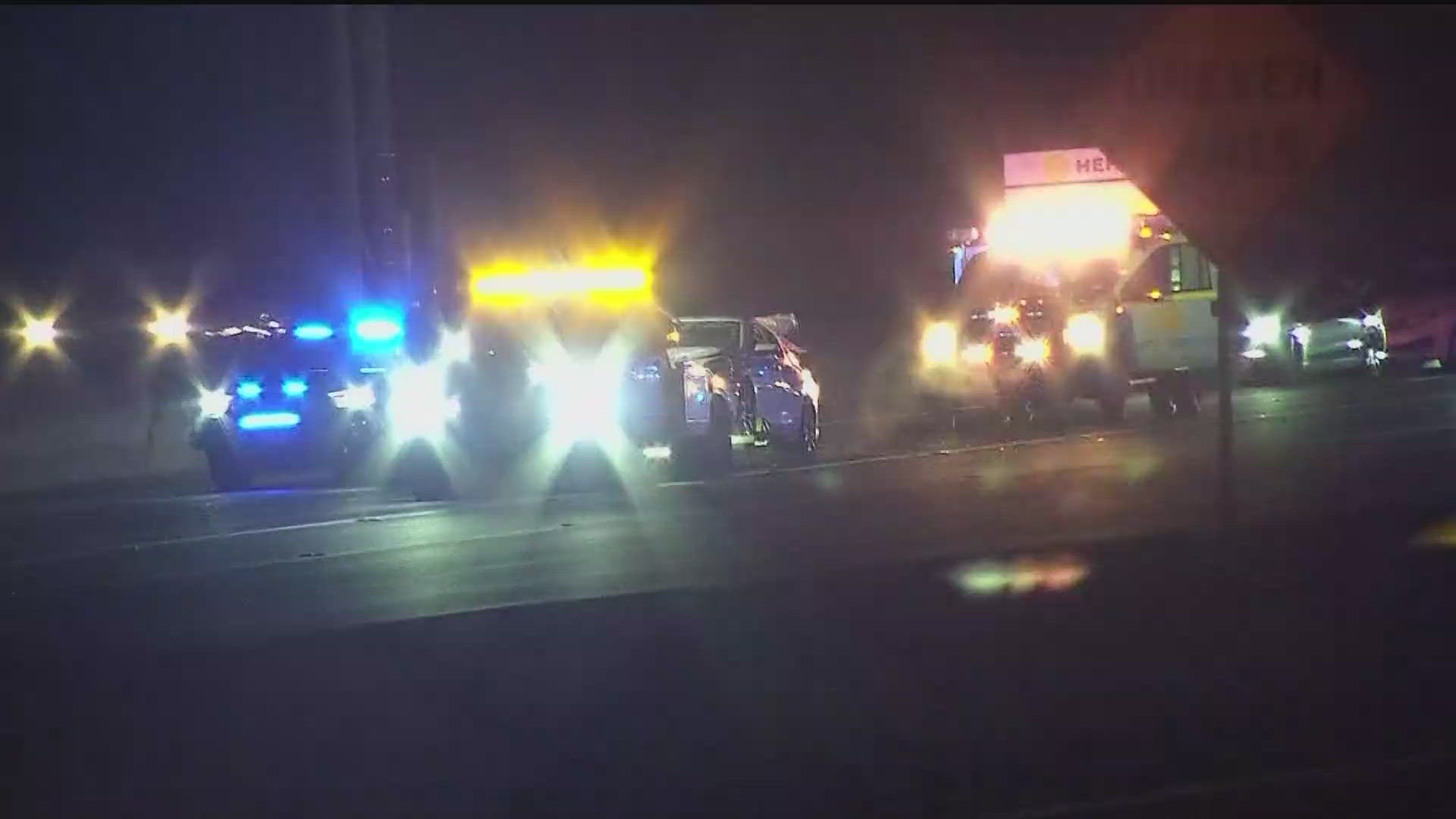 Suspect hit and killed fleeing at end of chase on I-75/85, GSP