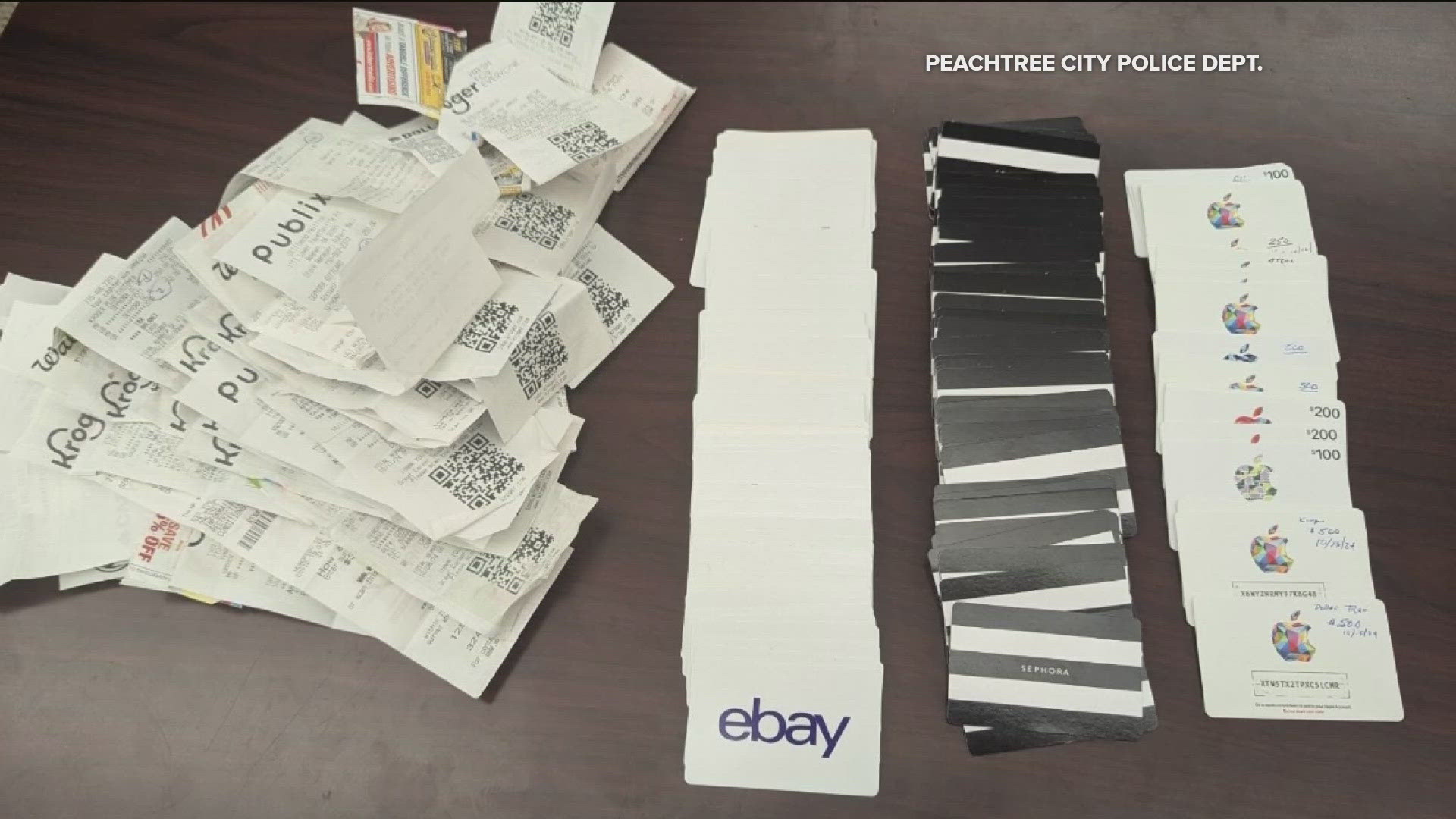 Elderly Peachtree City man scammed out of nearly $500K in gift card ...