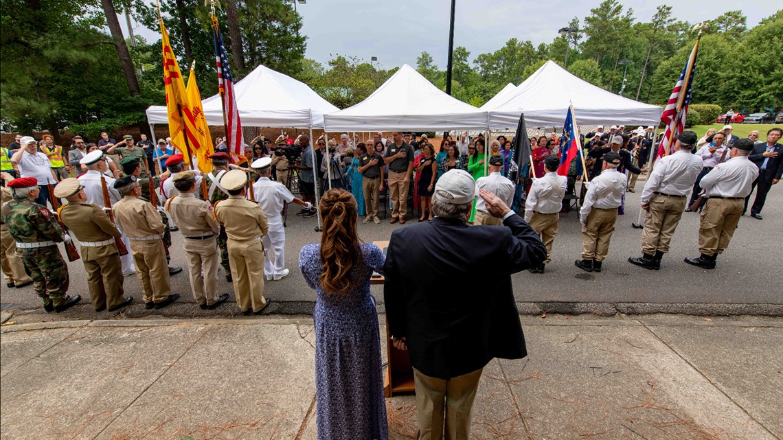 Dunwoody Vietnam War Memorial groundbreaking at Brook Run Park - Vimarsana News