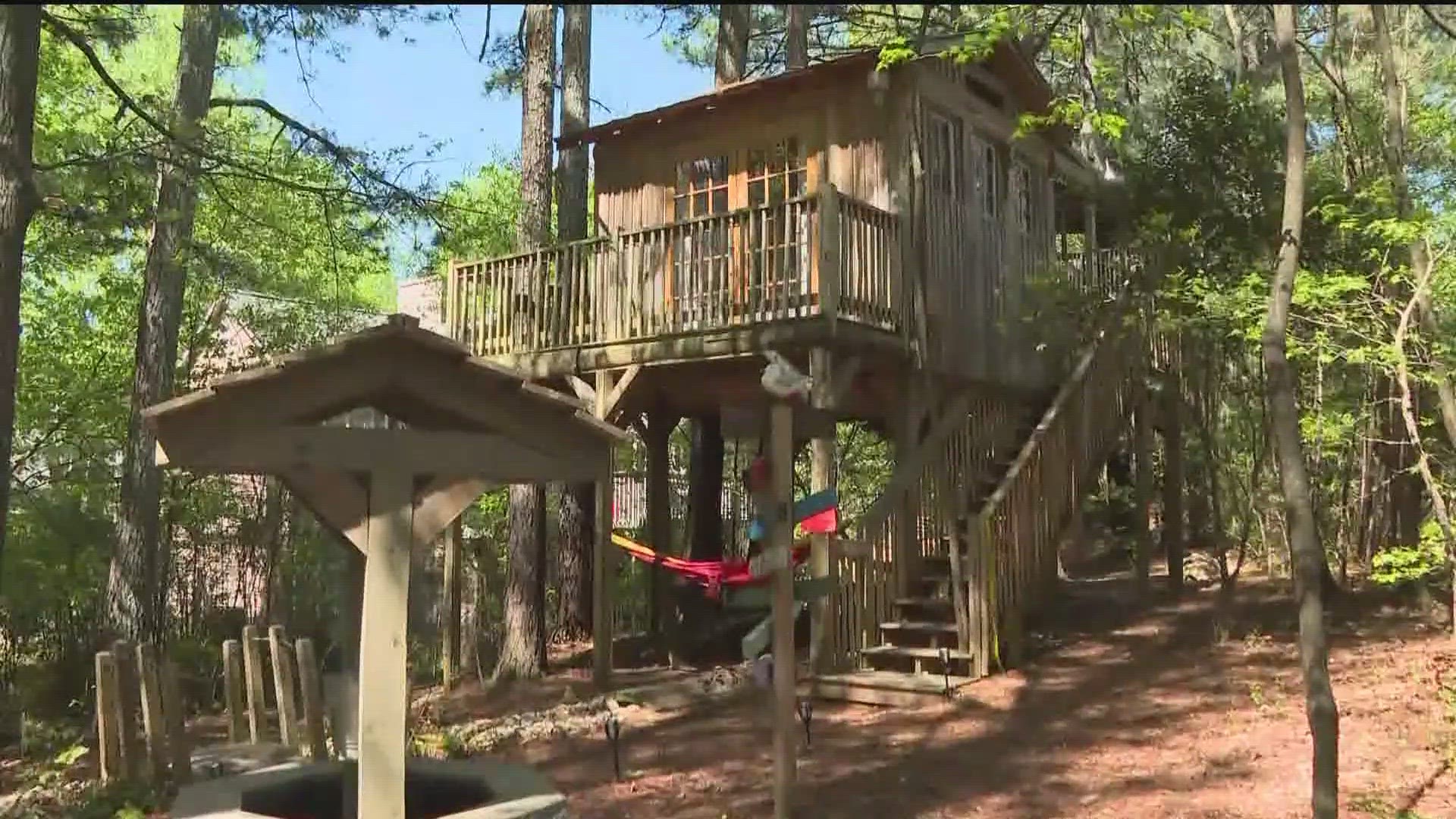 Ryan McGovern, a former Marine and police officer, and his family own the Treasure Hunt Treehouse rental. After the city's decision, they are considering bankruptcy.