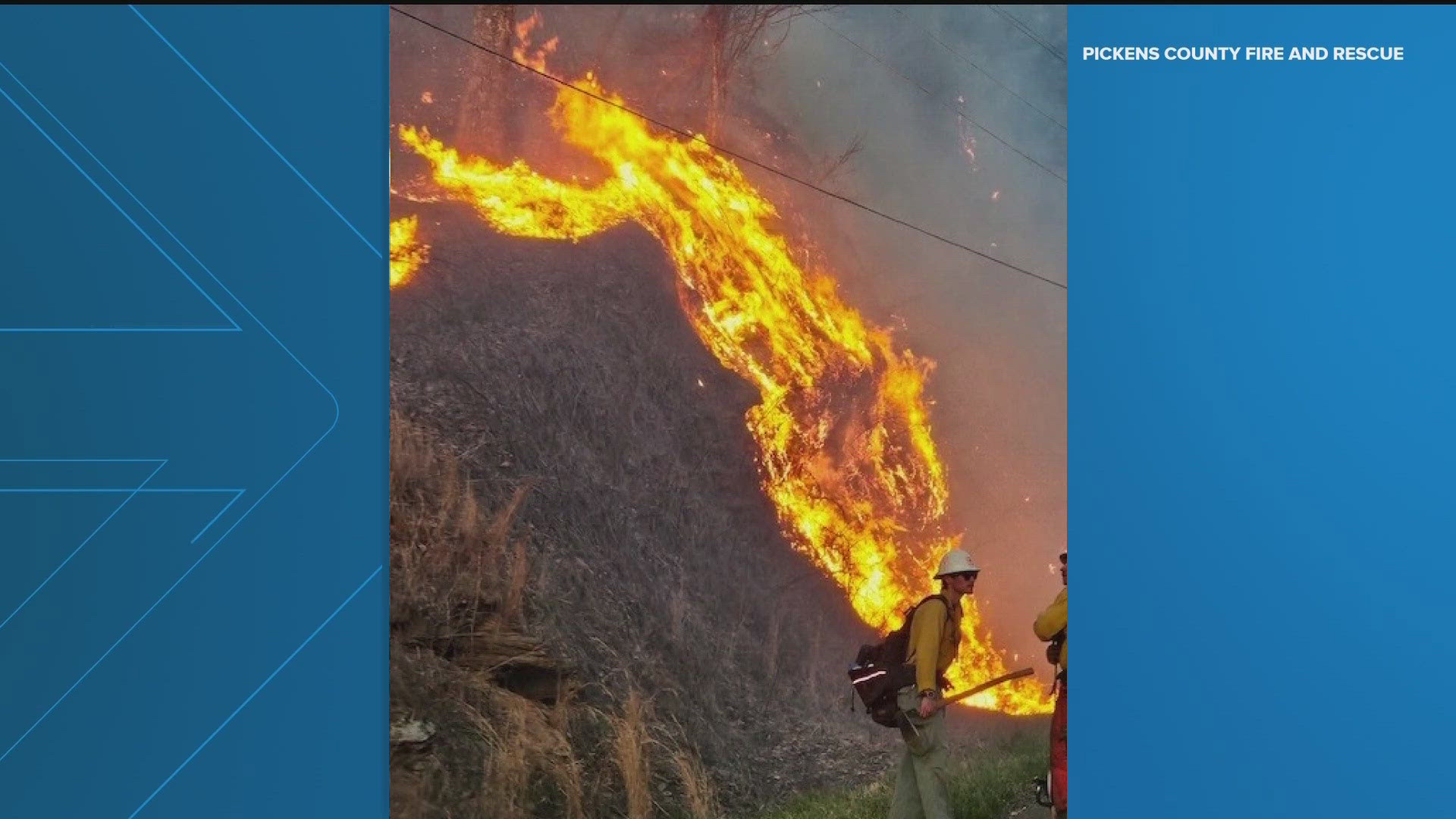 Pickens County wildfire: Crews achieve 95% containment | 11alive.com