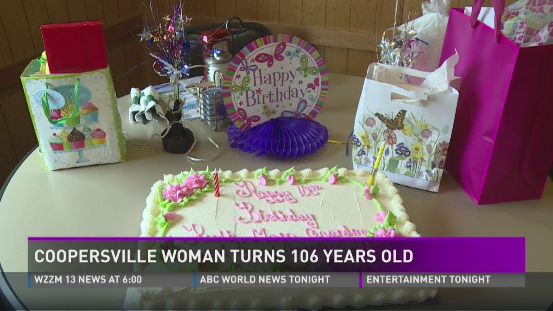 A Coopersville woman is closing in on being 6-years deep into life as a centenarian.