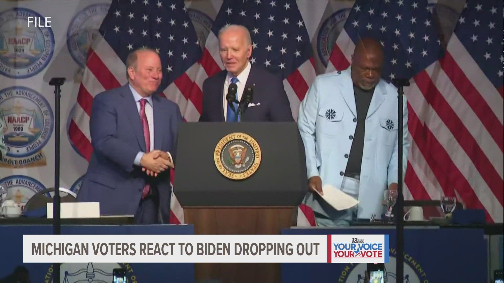 Moments after President Joe Biden announced that he will be dropping out of the presidential race on Sunday, Grand Rapids residents are speaking out.